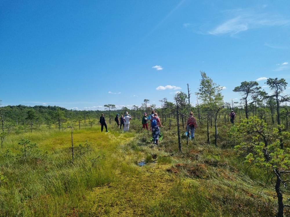 LPB pārgājiens ar purva kurpēm